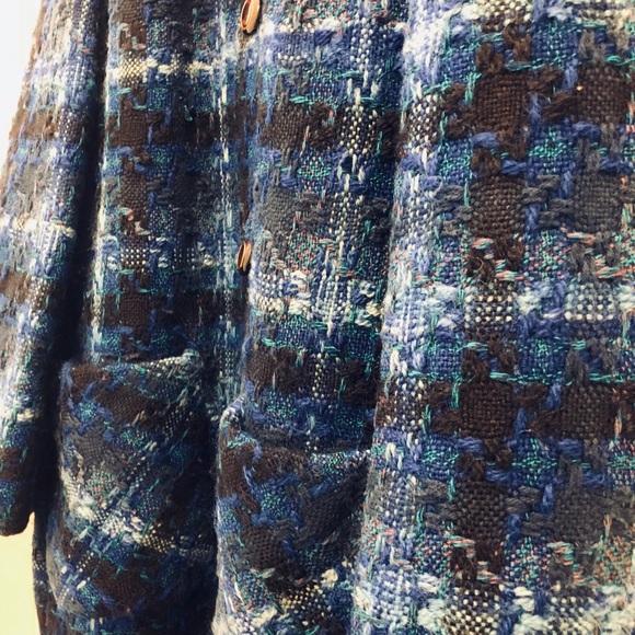 Vintage Textured Sweater Coat - Picture 4 of 7